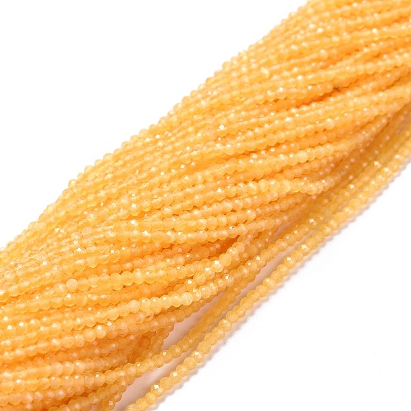PandaHall Cat Eye Beads Strands, Round, Faceted, Orange, 2mm, Hole: 0.2mm, 14.17 inch(36cm), 174~184pcs/strand Glass Round Orange
PandaHall Cat Eye Beads Strands, Round, Faceted, Orange, 2mm, Hole: 0.2mm, 14.17 inch(36cm), 174~184pcs/strand Glass Round Orange