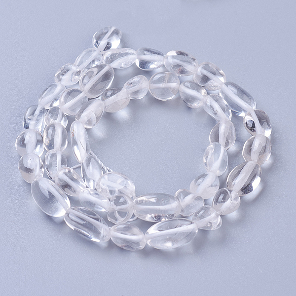 PandaHall Natural Quartz Crystal Beads Strands, Rock Crystal Beads, Tumbled Stone, Nuggets, 6~14x6~8mm, Hole: 1.2mm, about 43~45pcs/strand...
PandaHall Natural Quartz Crystal Beads Strands, Rock Crystal Beads, Tumbled Stone, Nuggets, 6~14x6~8mm, Hole: 1.2mm, about 43~45pcs/strand...