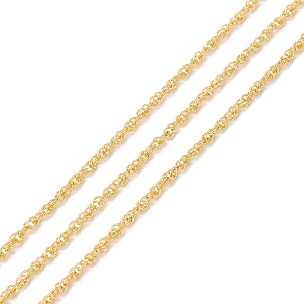 PandaHall Brass Rope Chains, Long-Lasting Plated, Soldered, with Spool, Cadmium Free & Lead Free, Real 18K Gold Plated, 1.6mm, Link...
PandaHall Brass Rope Chains, Long-Lasting Plated, Soldered, with Spool, Cadmium Free & Lead Free, Real 18K Gold Plated, 1.6mm, Link...