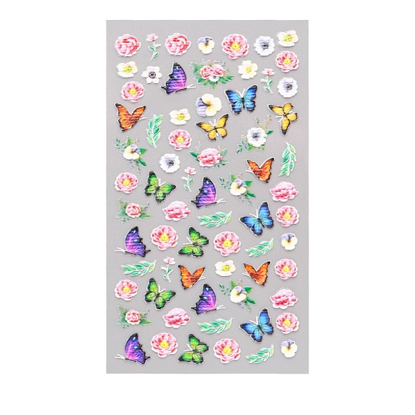 PandaHall 5D Watermark Slider Gel Nail Art, Butterfly & Flower Nail Art Stickers Decals, for Nail Tips Decorations, Dark Olive Green...
PandaHall 5D Watermark Slider Gel Nail Art, Butterfly & Flower Nail Art Stickers Decals, for Nail Tips Decorations, Dark Olive Green...