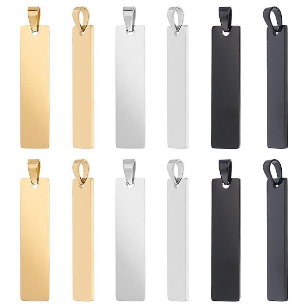PandaHall UNICRAFTALE 30pcs Rectangle Shape Stainless Steel Charms Stamping Blank Tag Pendants 40x9x1mm Blank Rectangle Small Dainty...
PandaHall UNICRAFTALE 30pcs Rectangle Shape Stainless Steel Charms Stamping Blank Tag Pendants 40x9x1mm Blank Rectangle Small Dainty...
