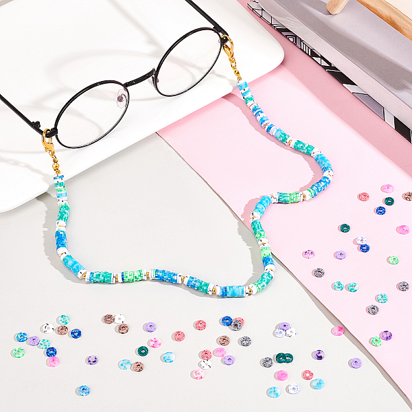 PandaHall 15 Colors Handmade Polymer Clay Beads, DIY Accessories for Bracklet & Necklace Making, Flat Round, Mixed Color, 6x0.5~1mm, Hole..., Multicolor
PandaHall 15 Colors Handmade Polymer Clay Beads, DIY Accessories for Bracklet & Necklace Making, Flat Round, Mixed Color, 6x0.5~1mm, Hole..., Multicolor