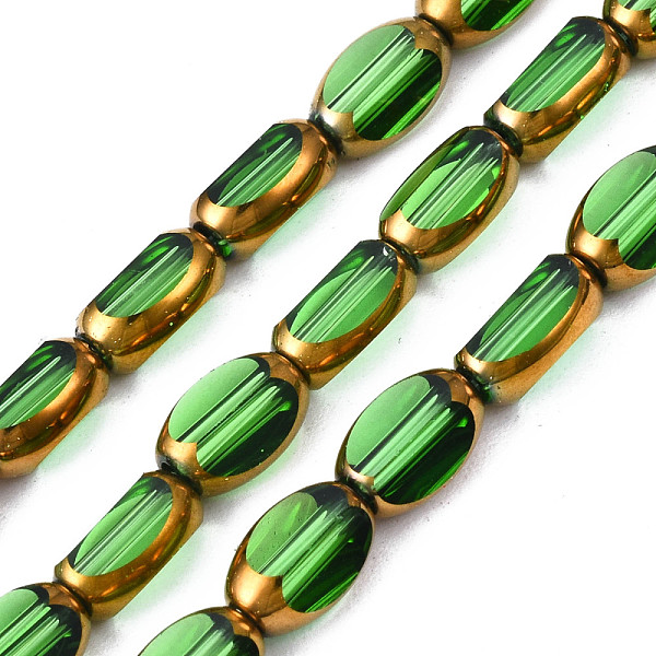 PandaHall Electroplate Glass Beads Strands, Edge Plated, Oval, Medium Sea Green, 7x4.5x4mm, Hole: 0.8mm, about 50pcs/strand, 13.07~13.15...
PandaHall Electroplate Glass Beads Strands, Edge Plated, Oval, Medium Sea Green, 7x4.5x4mm, Hole: 0.8mm, about 50pcs/strand, 13.07~13.15...
