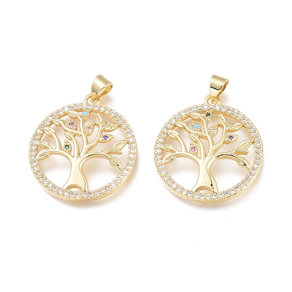 PandaHall Brass Micro Pave Cubic Zirconia Pendants, Long-Lasting Plated, Flat Round with Tree of Life, Colorful, Real 18K Gold Plated...
PandaHall Brass Micro Pave Cubic Zirconia Pendants, Long-Lasting Plated, Flat Round with Tree of Life, Colorful, Real 18K Gold Plated...