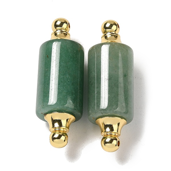 PandaHall Natural Green Aventurine Connector Charms, with Golden Plated 304 Stainless Steel Findings, Column Links, 36x12mm, Hole: 1.2~1.4mm...
PandaHall Natural Green Aventurine Connector Charms, with Golden Plated 304 Stainless Steel Findings, Column Links, 36x12mm, Hole: 1.2~1.4mm...