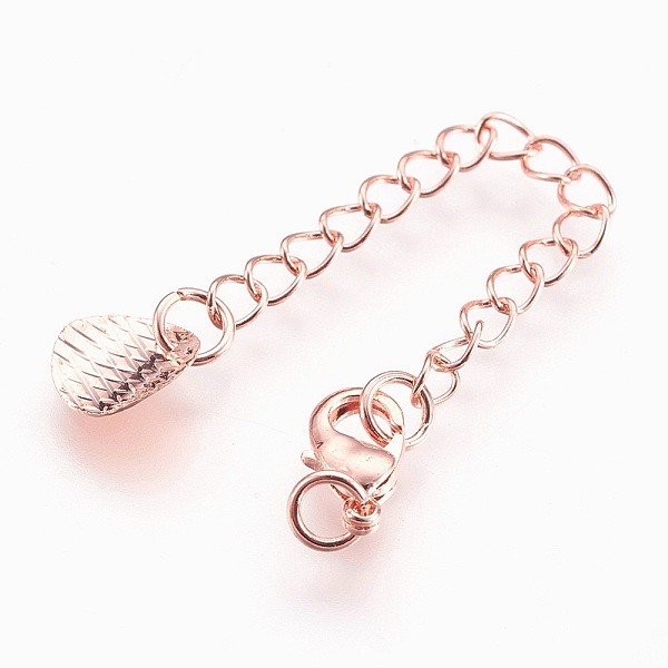 PandaHall Eco-Friendly Brass Chain Extender, with Lobster Claw Clasps, Cadmium Free & Nickel Free & Lead Free, Long-Lasting Plated, Flat...
PandaHall Eco-Friendly Brass Chain Extender, with Lobster Claw Clasps, Cadmium Free & Nickel Free & Lead Free, Long-Lasting Plated, Flat...