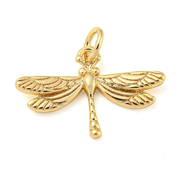 PandaHall Brass Pendants, with Jump Ring, Real 14K Gold Plated, Dragonfly, 13.5x20.5x2mm, Hole: 3.4mm Brass Dragonfly
PandaHall Brass Pendants, with Jump Ring, Real 14K Gold Plated, Dragonfly, 13.5x20.5x2mm, Hole: 3.4mm Brass Dragonfly