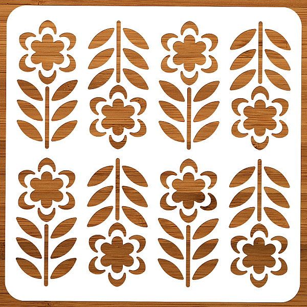 PandaHall Flowers Painting Stencil, 11.81x11.81 Inch Reusable DIY Art and Craft Stencils Hollow Out Drawing Painting Template for Painting...
PandaHall Flowers Painting Stencil, 11.81x11.81 Inch Reusable DIY Art and Craft Stencils Hollow Out Drawing Painting Template for Painting...