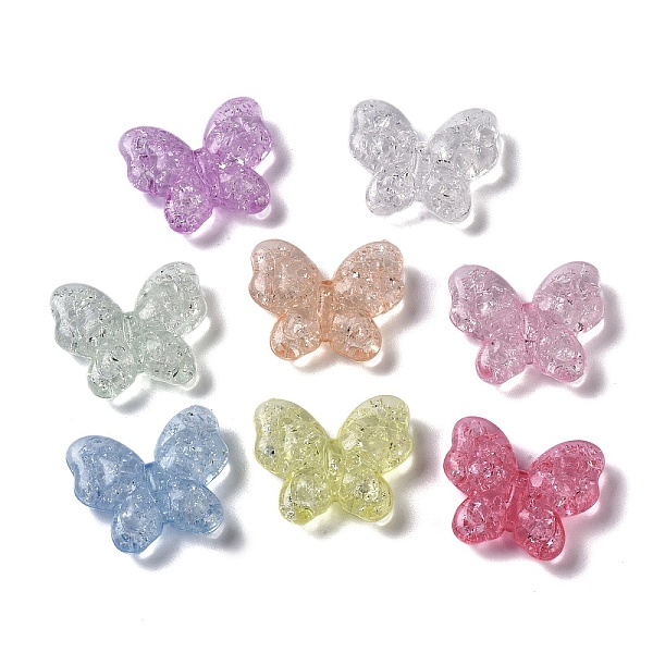 PandaHall Crackle Transparent Acrylic Beads, Mixed Color, Butterfly, 17.5x21x6.5mm, Hole: 1.8mm, about 364pcs/500g Acrylic Butterfly..., Multicolor
PandaHall Crackle Transparent Acrylic Beads, Mixed Color, Butterfly, 17.5x21x6.5mm, Hole: 1.8mm, about 364pcs/500g Acrylic Butterfly..., Multicolor