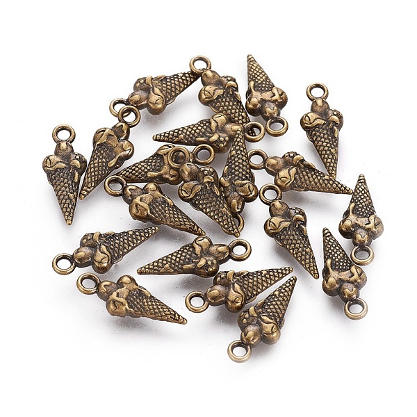 PandaHall Alloy Pendants, Ice Cream, Antique Bronze, Cadmium Free & Nickel Free & Lead Free, 18.5x7x4mm, Hole: 2mm Alloy Food
PandaHall Alloy Pendants, Ice Cream, Antique Bronze, Cadmium Free & Nickel Free & Lead Free, 18.5x7x4mm, Hole: 2mm Alloy Food