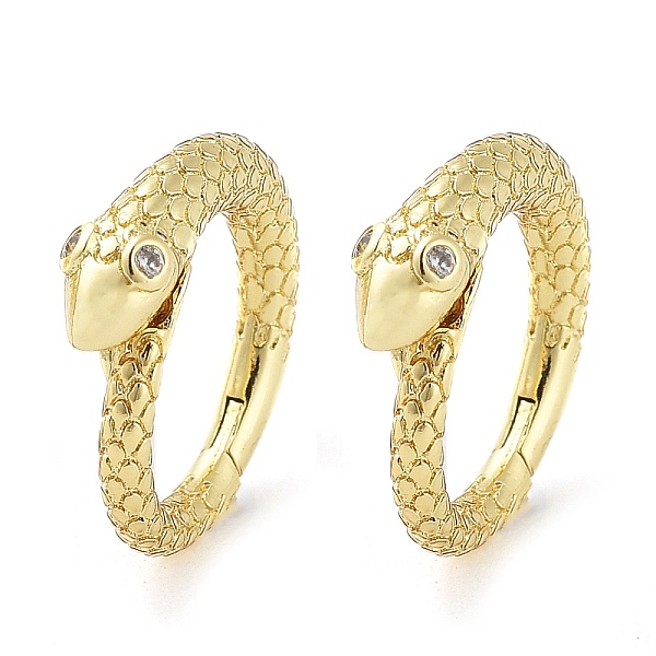 PandaHall Snake Rack Plating Brass with Cubic Zirconia Twister Clasp, Long-Lasting Plated, Lead Free & Cadmium Free, Real 18K Gold Plated..., Clear
PandaHall Snake Rack Plating Brass with Cubic Zirconia Twister Clasp, Long-Lasting Plated, Lead Free & Cadmium Free, Real 18K Gold Plated..., Clear