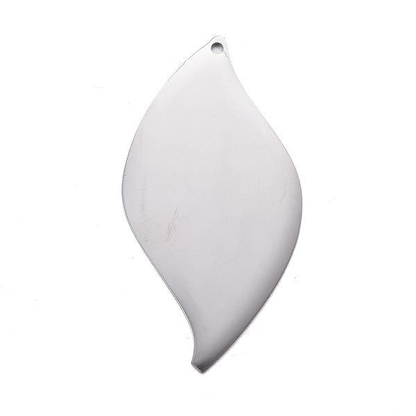PandaHall 304 Stainless Steel Pendants, Stamping Blank Tag, Leaf, Stainless Steel Color, 40x21x1mm, Hole: 1.2mm 304 Stainless Steel Leaf
PandaHall 304 Stainless Steel Pendants, Stamping Blank Tag, Leaf, Stainless Steel Color, 40x21x1mm, Hole: 1.2mm 304 Stainless Steel Leaf