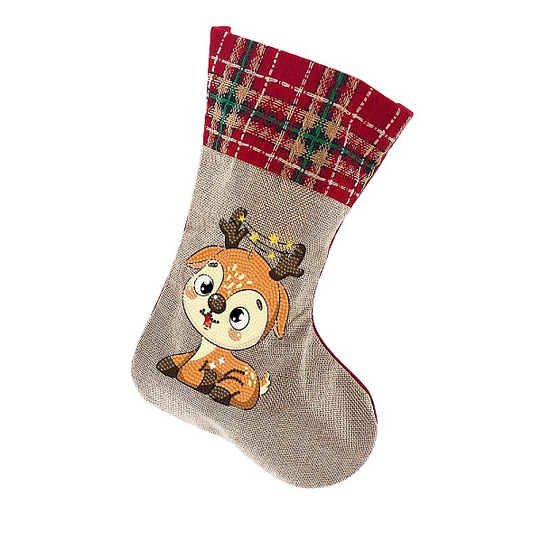 PandaHall DIY Diamond Painting Christmas Stocking Kit, Including Burlap Socks, Resin Rhinestones Bag, Diamond Sticky Pen, Tray Plate & Glue..., Orange
PandaHall DIY Diamond Painting Christmas Stocking Kit, Including Burlap Socks, Resin Rhinestones Bag, Diamond Sticky Pen, Tray Plate & Glue..., Orange