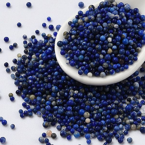 PandaHall Natural Lapis Lazuli Beads, No Hole, Round, 1.2~1.5mm Lapis Lazuli Round
PandaHall Natural Lapis Lazuli Beads, No Hole, Round, 1.2~1.5mm Lapis Lazuli Round