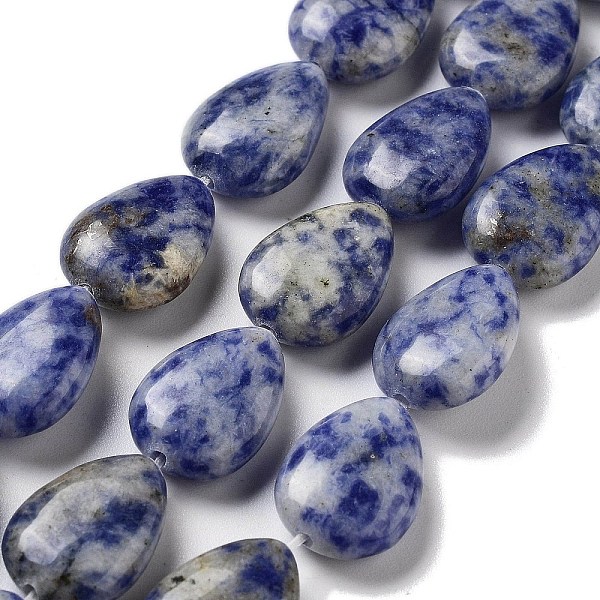 PandaHall Natural Blue Spot Jasper Beads Strands, Flat Teardrop, 17.5~18x13~13.5x6mm, Hole: 1.2~1.4mm, about 11pcs/strand, 7.56''(19.2cm)...
PandaHall Natural Blue Spot Jasper Beads Strands, Flat Teardrop, 17.5~18x13~13.5x6mm, Hole: 1.2~1.4mm, about 11pcs/strand, 7.56''(19.2cm)...