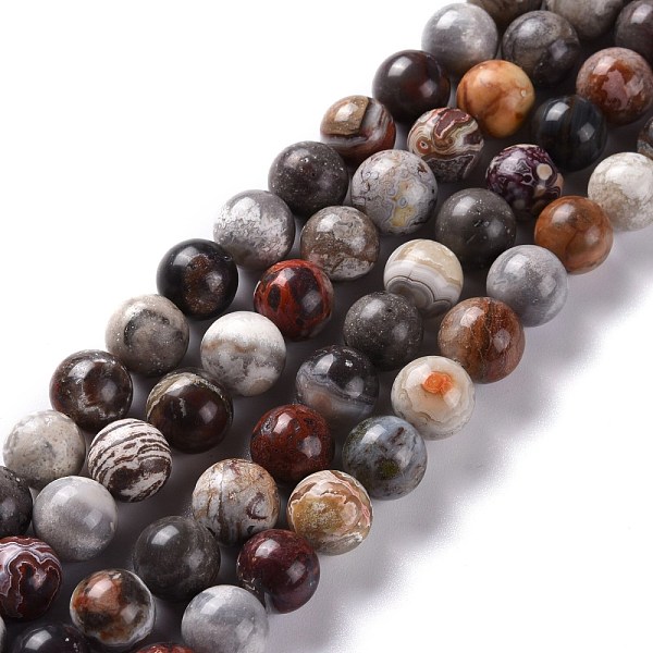 PandaHall Natural Mexican Crazy Lace Agate Round Beads Strands, 12mm, Hole: 1.4mm, about 33pcs/strand Crazy Agate Round
PandaHall Natural Mexican Crazy Lace Agate Round Beads Strands, 12mm, Hole: 1.4mm, about 33pcs/strand Crazy Agate Round