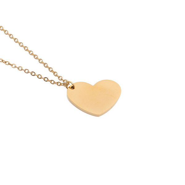 PandaHall Stainless Steel Heart Pendant with Mirror Polished Surface and Engravable Design, Golden, size 1 Other
PandaHall Stainless Steel Heart Pendant with Mirror Polished Surface and Engravable Design, Golden, size 1 Other