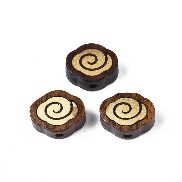 PandaHall Natural Rosewood Undyed Beads, with Raw(Unplated) Brass Slices, Cloud Shape, Saddle Brown, 15x12x6mm, Hole: 1.6mm Rosewood Others
PandaHall Natural Rosewood Undyed Beads, with Raw(Unplated) Brass Slices, Cloud Shape, Saddle Brown, 15x12x6mm, Hole: 1.6mm Rosewood Others