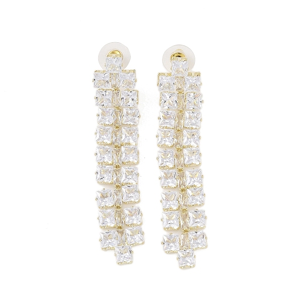 PandaHall Brass Micro Pave Cubic Zirconia Stud Earrings, Rectangle, Golden, 68x13.5mm Cubic Zirconia Rectangle
PandaHall Brass Micro Pave Cubic Zirconia Stud Earrings, Rectangle, Golden, 68x13.5mm Cubic Zirconia Rectangle