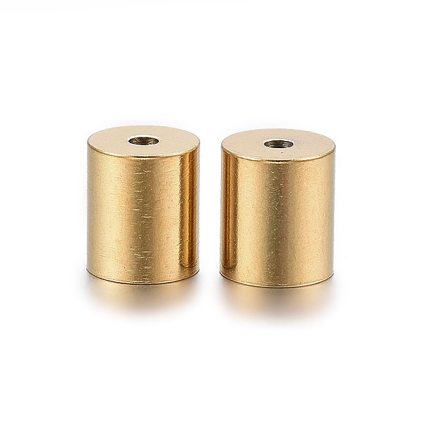 PandaHall Ion Plating(IP) 304 Stainless Steel Cord Ends, End Caps, Column, Golden, 5x4mm, Hole: 1.5mm, Inner Diameter: 3mm 304 Stainless...
PandaHall Ion Plating(IP) 304 Stainless Steel Cord Ends, End Caps, Column, Golden, 5x4mm, Hole: 1.5mm, Inner Diameter: 3mm 304 Stainless...