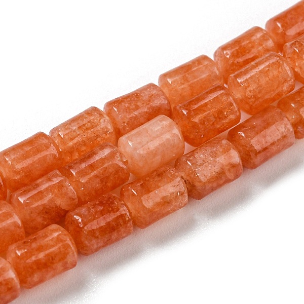 PandaHall Natural White Jade Beads Strands, Column, Dyed & Heated, Orange Red, 5.6~6.3x4.2~4.6mm, Hole: 0.9mm, about 65pcs/strand...
PandaHall Natural White Jade Beads Strands, Column, Dyed & Heated, Orange Red, 5.6~6.3x4.2~4.6mm, Hole: 0.9mm, about 65pcs/strand...