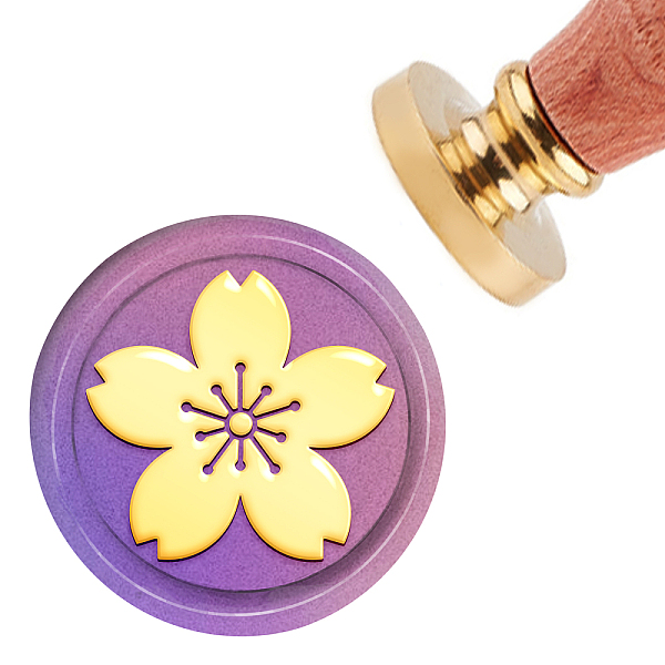 PandaHall CRASPIRE Wax Seal Stamp Cherry Blossoms Vintage Sealing Wax Stamps Flower 30mm Removable Brass Head Sealing Stamp with Wooden...
PandaHall CRASPIRE Wax Seal Stamp Cherry Blossoms Vintage Sealing Wax Stamps Flower 30mm Removable Brass Head Sealing Stamp with Wooden...