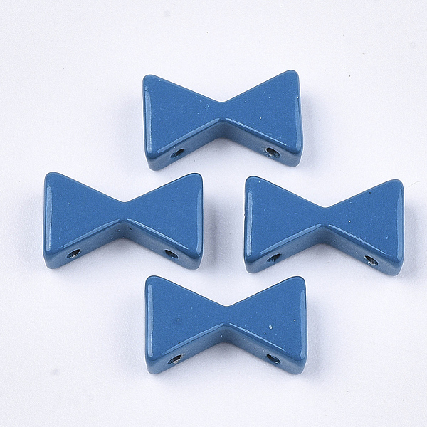 PandaHall Spray Painted Alloy Multi-Strand Links, For Tile Elastic Bracelets Making, Bowknot, Steel Blue, 8x13x4mm, Hole: 1mm Alloy Bowknot...
PandaHall Spray Painted Alloy Multi-Strand Links, For Tile Elastic Bracelets Making, Bowknot, Steel Blue, 8x13x4mm, Hole: 1mm Alloy Bowknot...