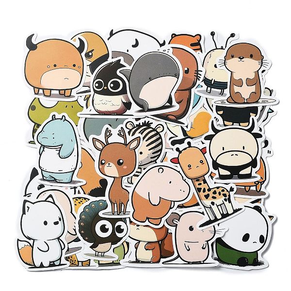PandaHall 50Pcs PVC Waterproof Animal Stickers, for Suitcase, Skateboard, Refrigerator, Helmet, Mobile Phone Shell, 55~73x40~53x0.2mm..., Multicolor
PandaHall 50Pcs PVC Waterproof Animal Stickers, for Suitcase, Skateboard, Refrigerator, Helmet, Mobile Phone Shell, 55~73x40~53x0.2mm..., Multicolor
