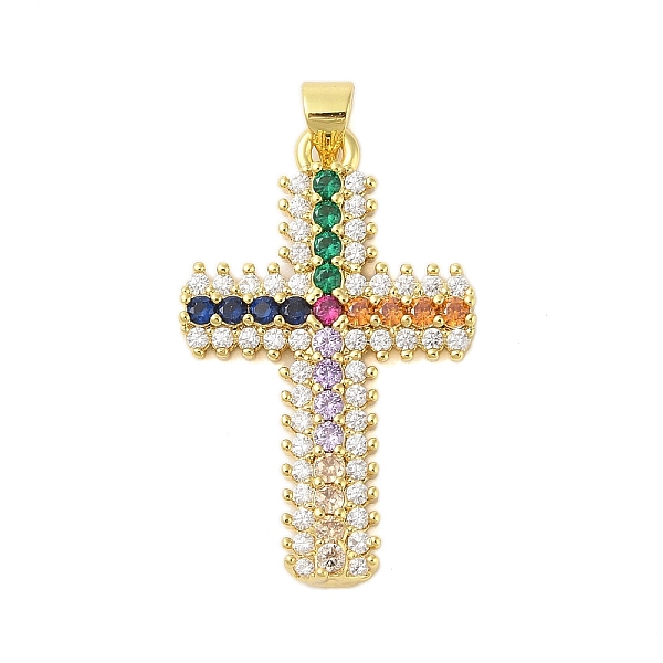 PandaHall Rack Plating Brass Micro Pave Cubic Zirconia Pendants, Cadmium Free & Lead Free, Long-Lasting Plated, Cross, Real 18K Gold Plated...
PandaHall Rack Plating Brass Micro Pave Cubic Zirconia Pendants, Cadmium Free & Lead Free, Long-Lasting Plated, Cross, Real 18K Gold Plated...