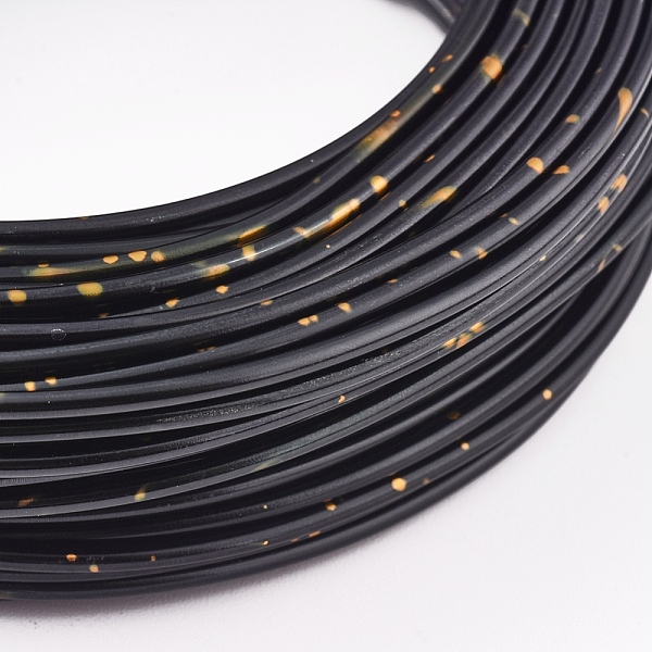 PandaHall Round Aluminum Wire, Black, 10 Gauge, 2.5mm, about 14.8m/roll Aluminum Round Black
PandaHall Round Aluminum Wire, Black, 10 Gauge, 2.5mm, about 14.8m/roll Aluminum Round Black