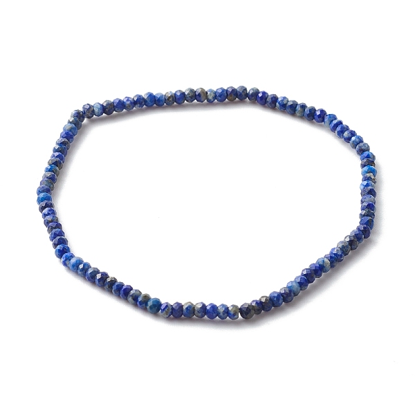 PandaHall Faceted Rondelle Natural Lapis Lazuli Bead Stretch Bracelets, Reiki August Birthstone Jewelry for Her, Inner Diameter: 2-3/8 inch...
PandaHall Faceted Rondelle Natural Lapis Lazuli Bead Stretch Bracelets, Reiki August Birthstone Jewelry for Her, Inner Diameter: 2-3/8 inch...