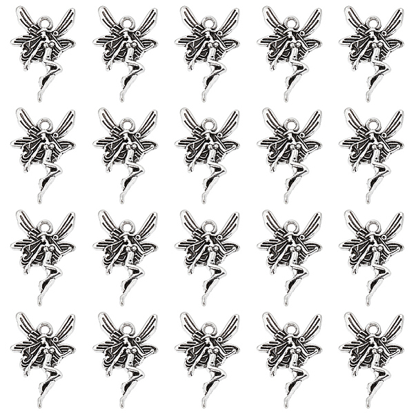 PandaHall SUNNYCLUE 80Pcs Tibetan Style Alloy Pendants, Angel, Antique Silver, 22.5x15x2.5mm, Hole: 1.5mm Alloy Angel & Fairy
PandaHall SUNNYCLUE 80Pcs Tibetan Style Alloy Pendants, Angel, Antique Silver, 22.5x15x2.5mm, Hole: 1.5mm Alloy Angel & Fairy