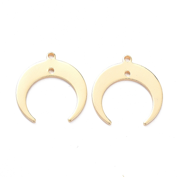 PandaHall Brass 2-Loop Link Connectors, Long-Lasting Plated, Double Horn/Crescent Moon, Real 14K Gold Plated, 19x18x1mm, Hole: 1.2mm Brass...
PandaHall Brass 2-Loop Link Connectors, Long-Lasting Plated, Double Horn/Crescent Moon, Real 14K Gold Plated, 19x18x1mm, Hole: 1.2mm Brass...