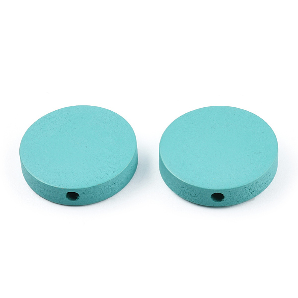 PandaHall Painted Natural Poplar Wood Beads, Flat Round, Medium Turquoise, 20x5mm, Hole: 1.4mm Poplar Wood Flat Round Cyan
PandaHall Painted Natural Poplar Wood Beads, Flat Round, Medium Turquoise, 20x5mm, Hole: 1.4mm Poplar Wood Flat Round Cyan