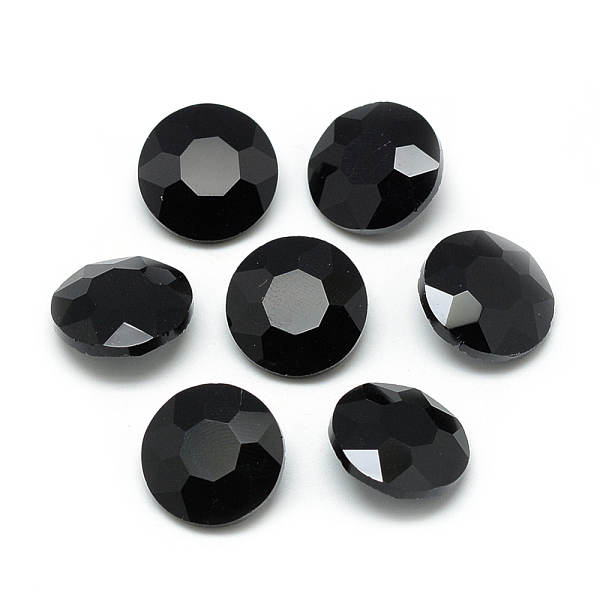 PandaHall Pointed Back Glass Rhinestone Cabochons, Back Plated, Faceted, Flat Round, Black, 10x4.5~5mm Glass Rhinestone Flat Round Black
PandaHall Pointed Back Glass Rhinestone Cabochons, Back Plated, Faceted, Flat Round, Black, 10x4.5~5mm Glass Rhinestone Flat Round Black