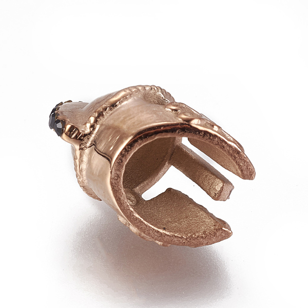 PandaHall 304 Stainless Steel Rhinestone Beads, Gladiator Helmet, Rose Gold, 15x10x12mm, Hole: 2.2mm 304 Stainless Steel Others
PandaHall 304 Stainless Steel Rhinestone Beads, Gladiator Helmet, Rose Gold, 15x10x12mm, Hole: 2.2mm 304 Stainless Steel Others