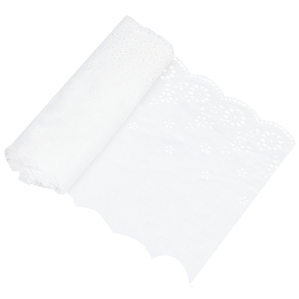 PandaHall Gorgecraft Hollow Cotton Lace Ribbon, Embroidery Flower Ribbon, for Costume Decoration, White, 9-1/8~9-1/4 inch(230~235mm) Cotton...
PandaHall Gorgecraft Hollow Cotton Lace Ribbon, Embroidery Flower Ribbon, for Costume Decoration, White, 9-1/8~9-1/4 inch(230~235mm) Cotton...