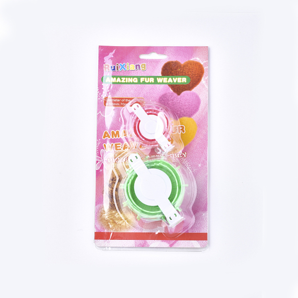 PandaHall ABS Plastic Knitting Loom for Making Pom Pom, Floriation Tools, Pom Pom Maker, Mixed Color, 63x45x34mm, 86x63x51mm, 2pcs/set..., Multicolor
PandaHall ABS Plastic Knitting Loom for Making Pom Pom, Floriation Tools, Pom Pom Maker, Mixed Color, 63x45x34mm, 86x63x51mm, 2pcs/set..., Multicolor