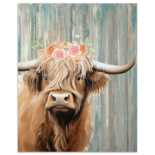 PandaHall arricraft 1 Pc Cow Picture Poster, A Wearing Flower Yak Art Print Unframed Vintage Country Animal Wall Print Paper for Rustic...
PandaHall arricraft 1 Pc Cow Picture Poster, A Wearing Flower Yak Art Print Unframed Vintage Country Animal Wall Print Paper for Rustic...