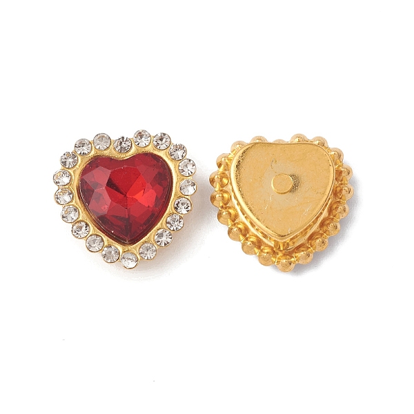 PandaHall Hear Sew on Rhinestone, Multi-strand Links, with Golden Tone Iron Settings, Garments Accessories, Ruby, 16x16x6mm, Hole: 0.9mm..., Red
PandaHall Hear Sew on Rhinestone, Multi-strand Links, with Golden Tone Iron Settings, Garments Accessories, Ruby, 16x16x6mm, Hole: 0.9mm..., Red