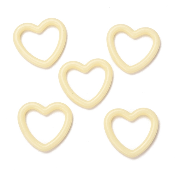 PandaHall Opaque Acrylic Linking Rings, Heart, Light Goldenrod Yellow, 27x30x3.5mm, Inner Diameter: 21x21.5mm Acrylic Heart
PandaHall Opaque Acrylic Linking Rings, Heart, Light Goldenrod Yellow, 27x30x3.5mm, Inner Diameter: 21x21.5mm Acrylic Heart