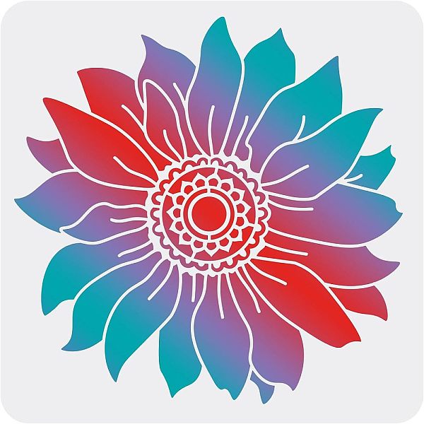 PandaHall FINGERINSPIRE Sunflower Stencils Template 11.8x11.8inch Plastic Large Sunflower Drawing Painting Stencils Sunflower Pattern..., White
PandaHall FINGERINSPIRE Sunflower Stencils Template 11.8x11.8inch Plastic Large Sunflower Drawing Painting Stencils Sunflower Pattern..., White