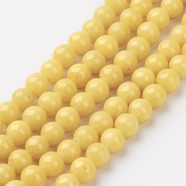 PandaHall Natural Mashan Jade Round Beads Strands, Dyed, Yellow, 6mm, Hole: 1mm, about 69pcs/strand, 15.7 inch Mashan Jade Round Yellow
PandaHall Natural Mashan Jade Round Beads Strands, Dyed, Yellow, 6mm, Hole: 1mm, about 69pcs/strand, 15.7 inch Mashan Jade Round Yellow