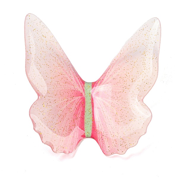 PandaHall Transparent Resin Cabochons, Glitter Butterfly, Pink, 37x36x8mm Resin Butterfly Pink
PandaHall Transparent Resin Cabochons, Glitter Butterfly, Pink, 37x36x8mm Resin Butterfly Pink