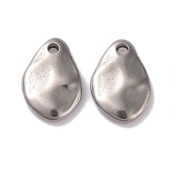 PandaHall 304 Stainless Steel Pendants, Teardrop, Stainless Steel Color, 14x9x2mm, Hole: 1.8mm 304 Stainless Steel Teardrop
PandaHall 304 Stainless Steel Pendants, Teardrop, Stainless Steel Color, 14x9x2mm, Hole: 1.8mm 304 Stainless Steel Teardrop