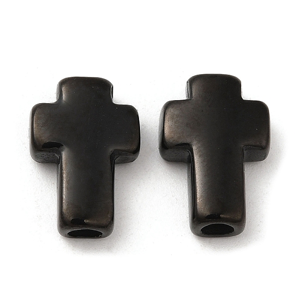 PandaHall 304 Stainless Steel Beads, Cross, Electrophoresis Black, 14~15x10x4mm, Hole: 2.7mm 304 Stainless Steel Cross
PandaHall 304 Stainless Steel Beads, Cross, Electrophoresis Black, 14~15x10x4mm, Hole: 2.7mm 304 Stainless Steel Cross