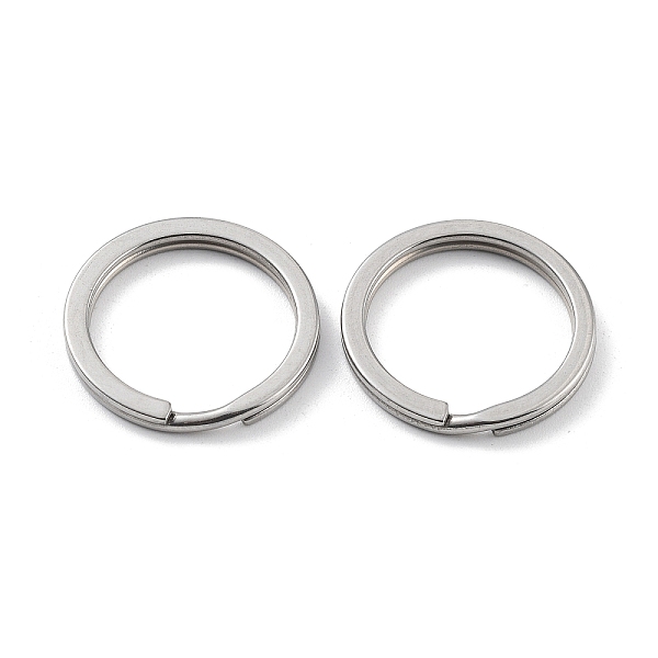 PandaHall 304 Stainless Steel Split Key Rings, Keychain Clasp Findings, Stainless Steel Color, 20x2mm, Single Wire: 1mm 304 Stainless Steel...
PandaHall 304 Stainless Steel Split Key Rings, Keychain Clasp Findings, Stainless Steel Color, 20x2mm, Single Wire: 1mm 304 Stainless Steel...
