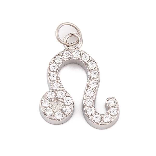 PandaHall 316 Stainless Steel Micro Pave Cubic Zirconia Pendants, with Jump Rings, Stainless Steel Color, 12 Constellation Charm, Stainless..., Clear
PandaHall 316 Stainless Steel Micro Pave Cubic Zirconia Pendants, with Jump Rings, Stainless Steel Color, 12 Constellation Charm, Stainless..., Clear