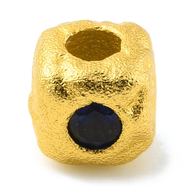 PandaHall Brass Spacer Beads, with Rhinestone, Square, Matte Gold Color, Dark Indigo, 4x4.5x4.5mm, Hole: 1.8mm Brass+Rhinestone Square Blue
PandaHall Brass Spacer Beads, with Rhinestone, Square, Matte Gold Color, Dark Indigo, 4x4.5x4.5mm, Hole: 1.8mm Brass+Rhinestone Square Blue