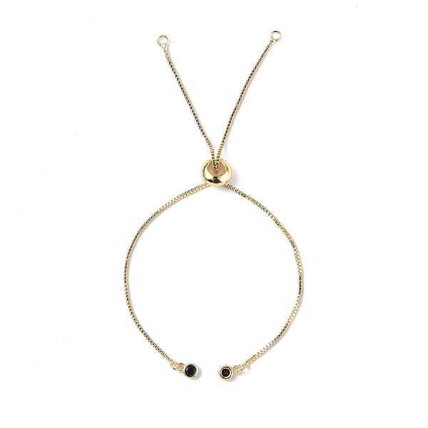 PandaHall Rack Plating Brass Box Chain Slider Bracelet Making, with Rhinestone, Long-Lasting Plated, Cadmium Free & Lead Free, Light Gold..., Black
PandaHall Rack Plating Brass Box Chain Slider Bracelet Making, with Rhinestone, Long-Lasting Plated, Cadmium Free & Lead Free, Light Gold..., Black